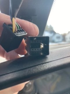 10-pin Type G 2017 Silverado Mirror Stem